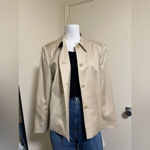 NWT - Talbots beige blazer Women’s blazer - Size 8 petite